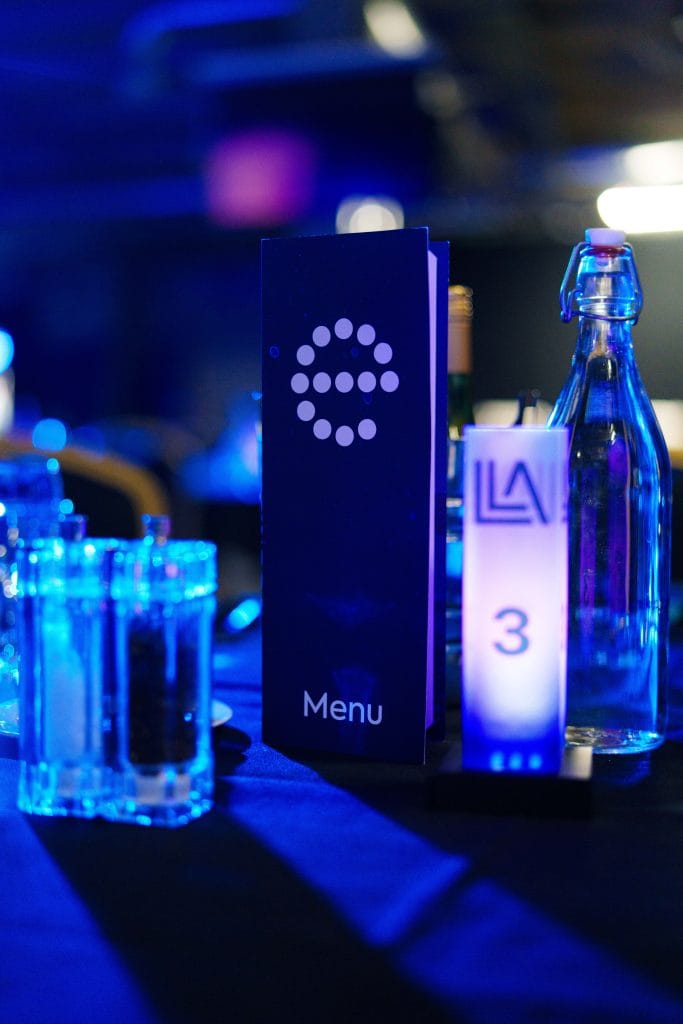 LED Centrepieces That Lit Up the Lifetime Learning Awards – And One Even Disappeared!